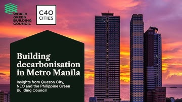 Building decarbonisation in Metro Manila
