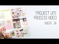 Project Life Process // Week 36 // Citrus Twist Kits