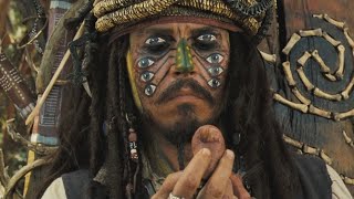 Pirates of The Caribbean 2 (2006) - Captain Jack Sparrow Funny Moments