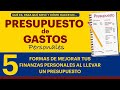 PRESUPUESTO DE GASTOS PERSONALES 2023 | PARA QIE SIRVE Y CÓMO HACERLO
