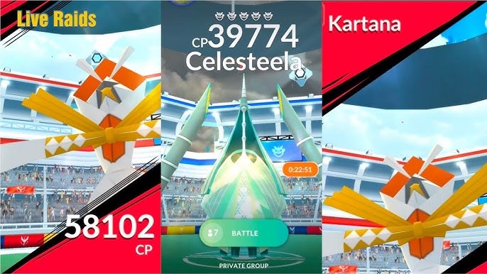 Tonight Is Celesteela & Kartana Regional Raid Hour In Pokémon GO