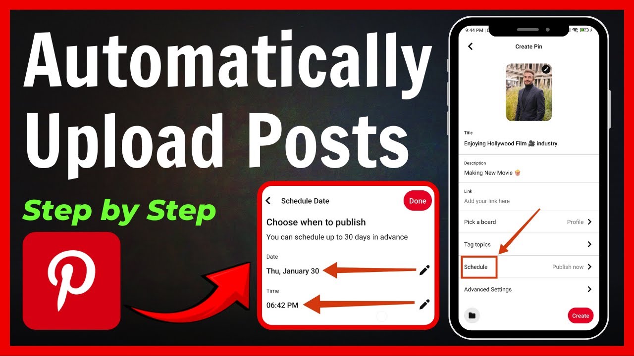 How to automatically post in Pinterest | How to auto post on Pinterest 2025