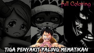 FULL OP 1098 [DONGENG] - PENYAKIT PALING MEMATIKAN | DOSA DRAGON !!! | FULL ONE PIECE 1098