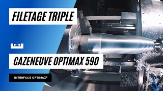USINAGE FILETAGE TRES SPECIAL - INTERFACE OPTIMAX³
