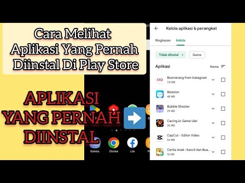 Cara Melihat Aplikasi