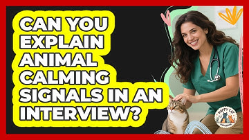Can You Explain Animal Calming Signals in an Interview?