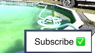 What to do Pool turned green. by Steve The Pool Guy 100 views 6 months ago 7 minutes, 38 seconds