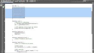 Two beards webbutvecklingskurser - Spelprogrammering med HTML5 canvas och JavaScript - Labyrint