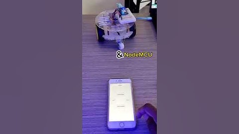 Robot Car with NodeMCU using Blynk IoT #blynkiotapp #nodemcu #electronics #diy