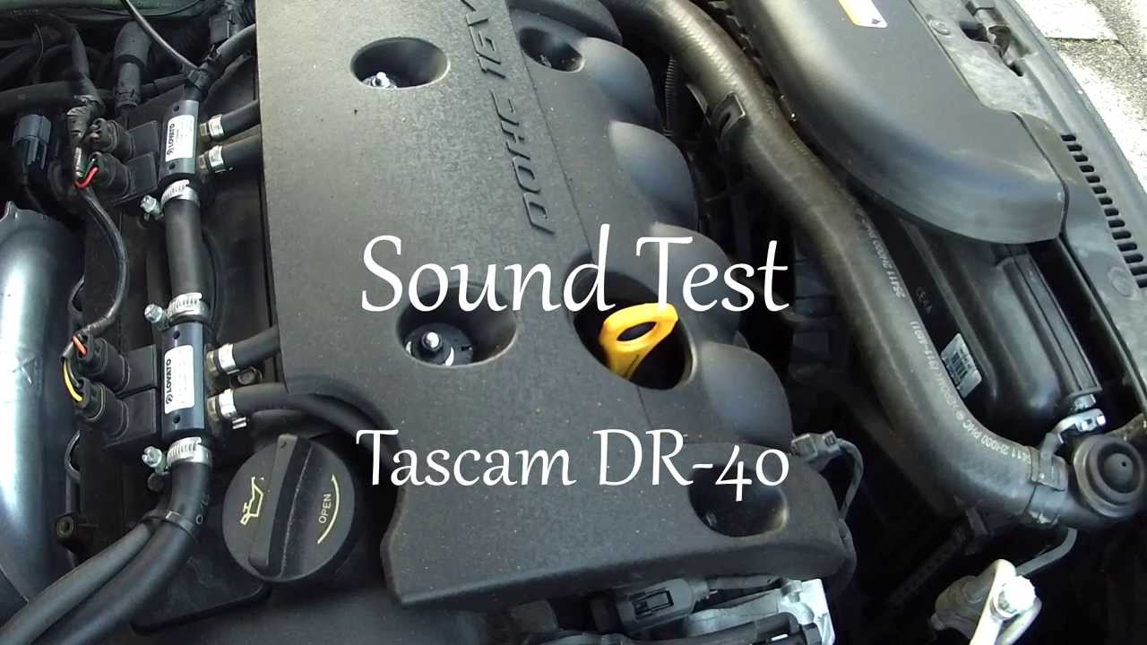 Tascam DR-40 Sound Test - YouTube