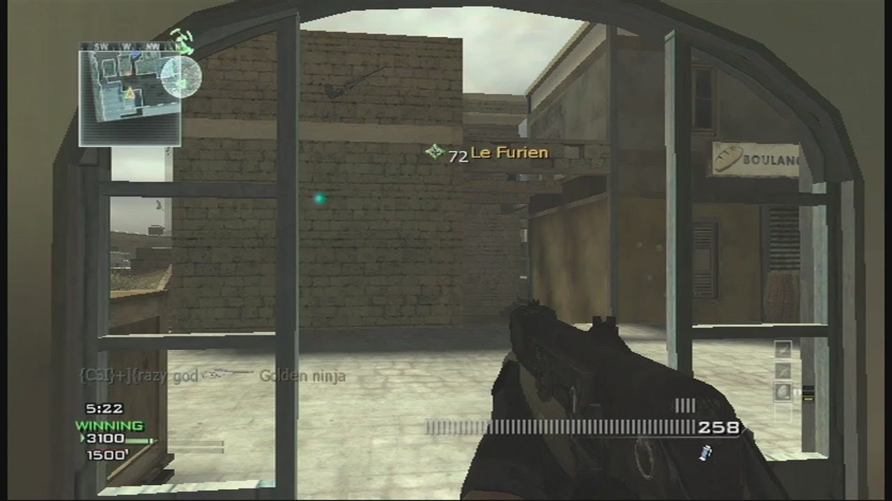 MW3 Wii: Glitcher: {CSI}+]{razy god  (with revenge kill by Le Furien)