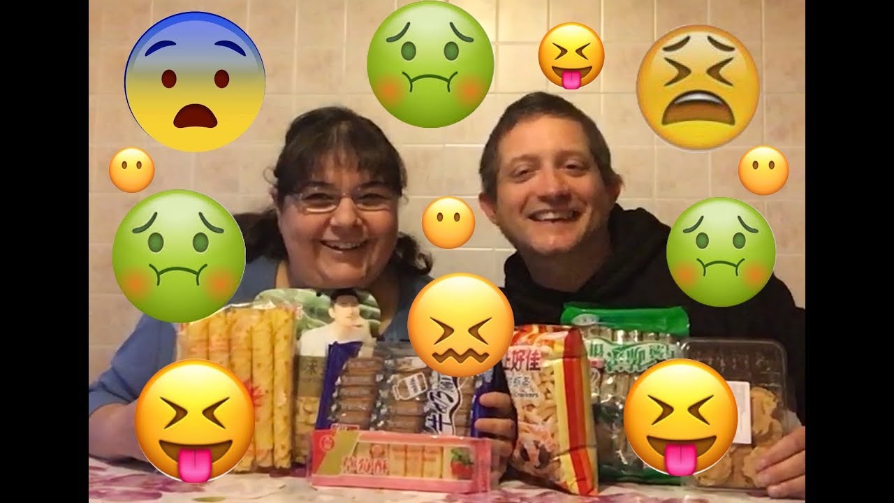 Riproviamo strani snack Cinesi !!!