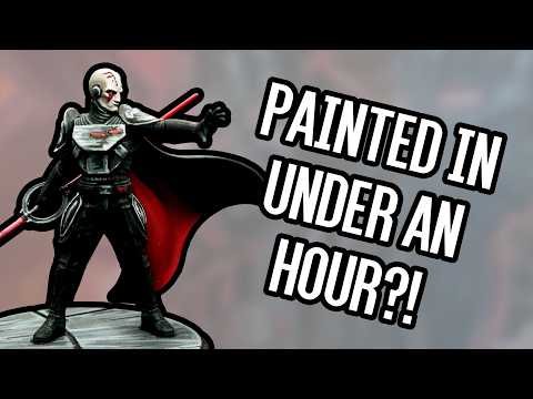 LET'S PAINT the Grand Inquisitor - Star Wars Shatterpoint Painting Tutorial