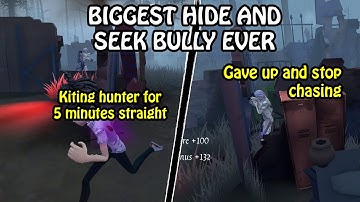 5 Minutes kite until Hunter give up - Hide and Seek (Identity v)