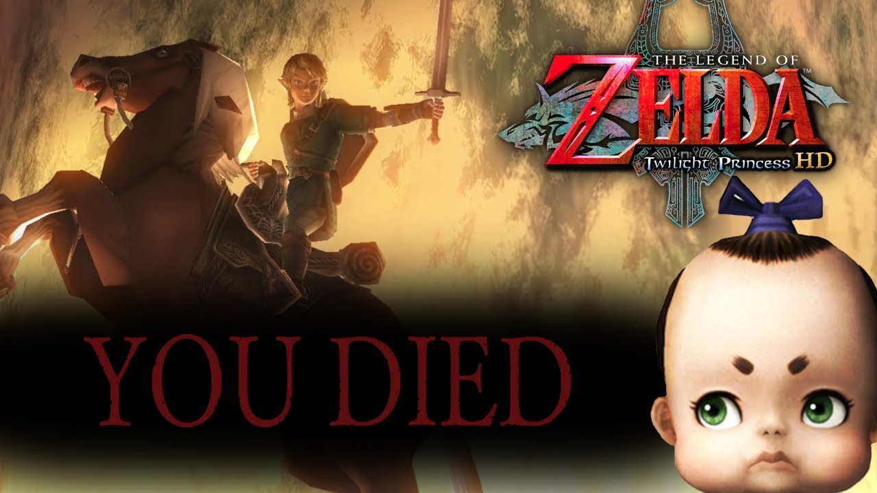 Zelda Twilight Princess HD Goes Dark Souls - Hardcore Challenge Stream 3