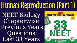 Human reproduction class 12 neet previous years questions last 33 years Part 1 screenshot 5