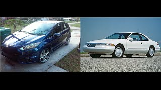 1996 Lincoln Mark 8 LSC VS 2016 Ford Fiesta ST ( ST182 )