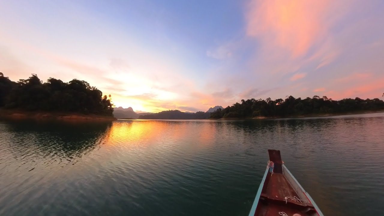 Khao Sok National Park (Thailand) Lake Safari {4K 360 degree immersive video}