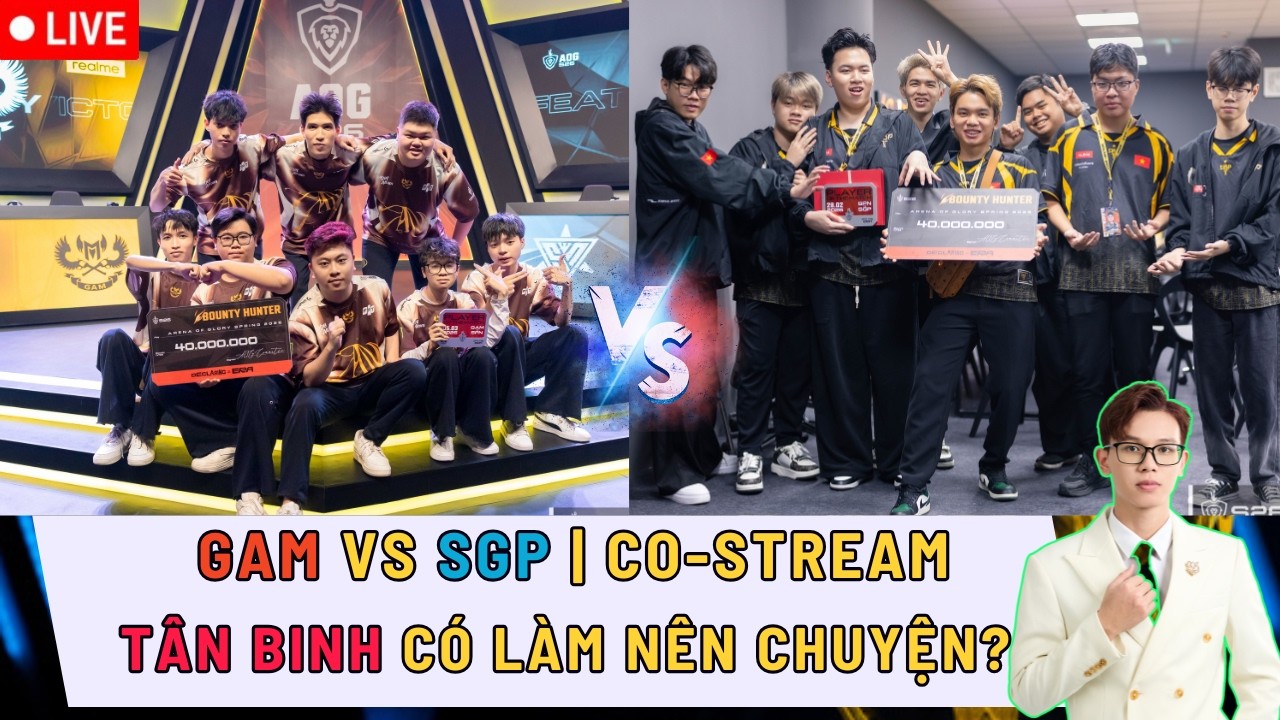 TRỰC TIẾP: GAM ESPORTS vs SAIGON PHANTOM - TÂN BINH CÓ LÀM NÊN CHUYỆN? | LUỒNG CẢM XÚC NAMSENSEI