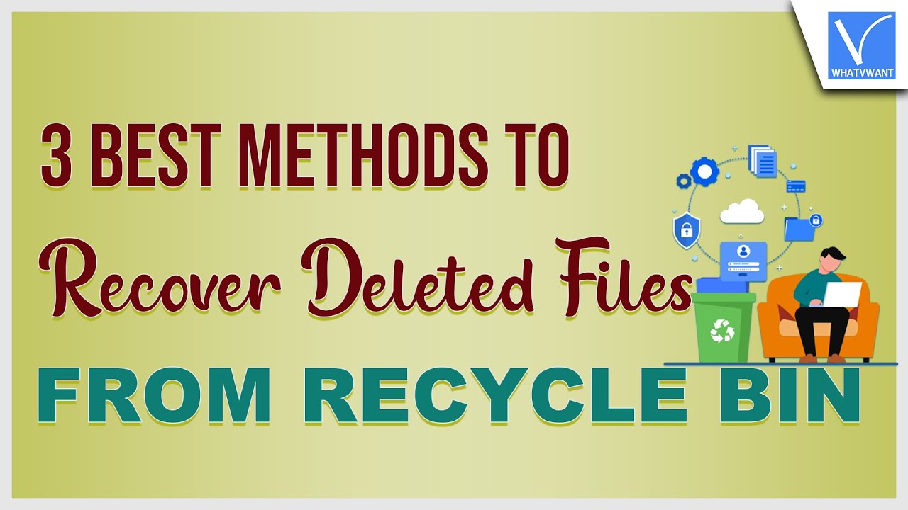 How to Recover Files from Recycle Bin without using software 3 Best