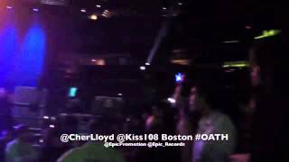 Cher Lloyd OATH WXKS KISS 108 Boston 12 06 12 Epic Records @EpicPromotion