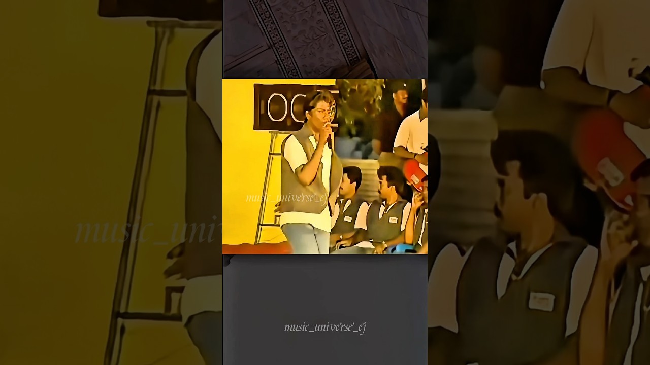 Viral Singer Sathyan  | Roja Roja song Stage Performance + Original Frame 