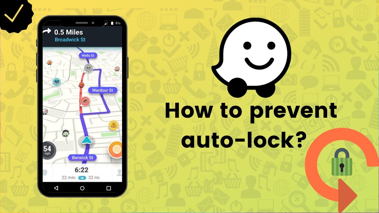 How To Prevent Auto lock On Waze Waze Tips YouTube How To Prevent Auto lock On Waze Waze Tips YouTube