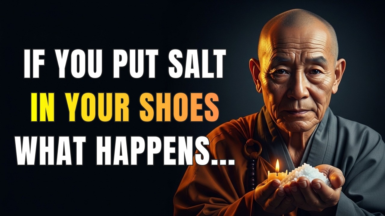 PUT SALT IN YOUR SHOES BEFORE BED... | See What Happens | Zen Buddhist Secret 2026