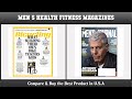 Top 10 mens health  fitness magazines to buy in usa 2021  price  review