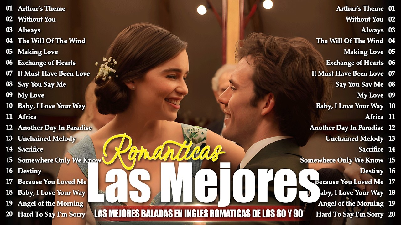 Las 100 Mejores Canciones En Ingles De Los Tiempos - Grandes Éxitos 80 y 90 En Inglés