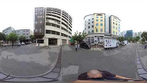 Insta360 Pro 2 4K 3D 30F Running test with Flowstate Stabilisation