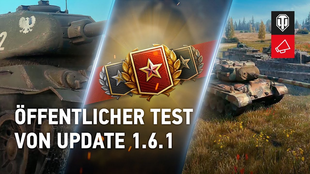world of tanks german crew lines Update 1.6.1. Öffentlicher Test. Ein Blick in die Zukunft
