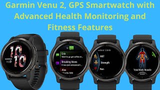 Garmin Venu 2 GPS Smartwatch with Advanced Health Monitoring