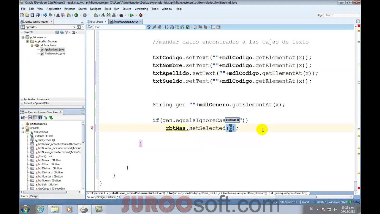 JAVA MANEJANDO JLIST (PARTE 3) YouTube