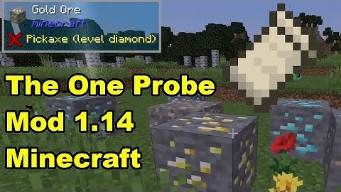 The One Probe Mod for Fabric Minecraft 1.14 Demonstration and Review