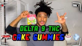 DELTA 9 THC CAKE Gummies Review!!