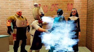 картинка: Мороженщик 5 vs Гренни vs Злая Монашка смешная анимация 10 частей