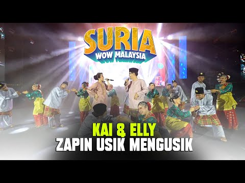 Kai & Elly Ariffin - Zapin Usik Mengusik (LIVE) | Suria WOW Malaysia