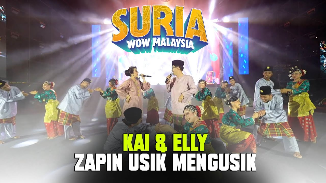Kai & Elly Ariffin - Zapin Usik Mengusik (LIVE) | Suria WOW Malaysia