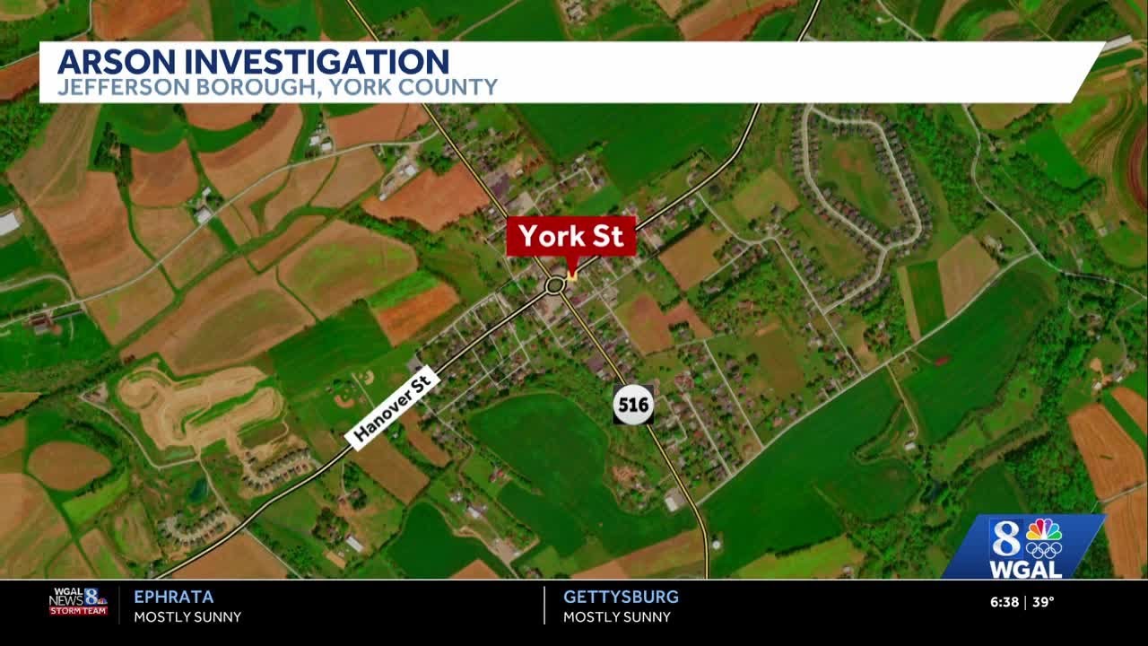 York County man faces arson charges after allegedly setting fire at ...