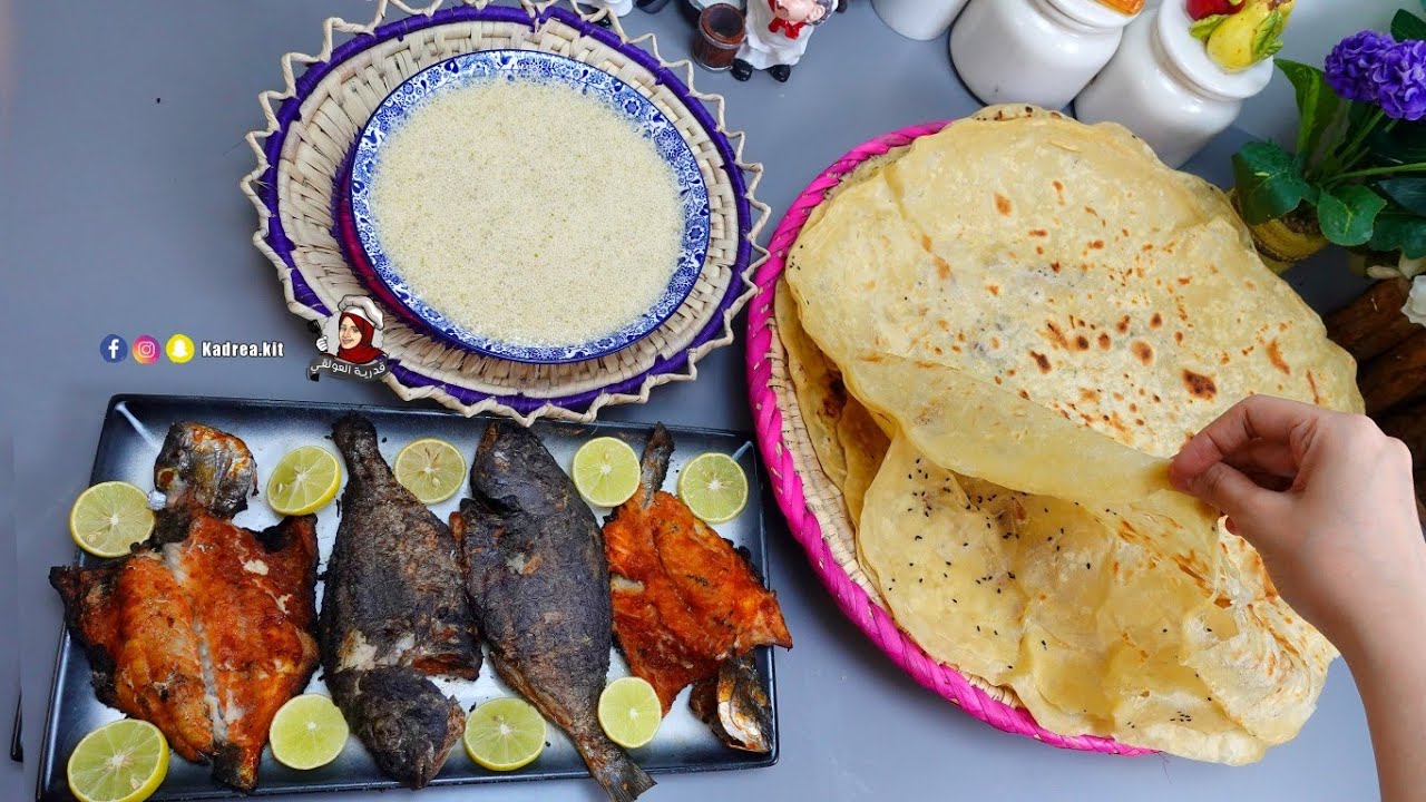 وجبة شعبية جميلة بطريقة المخبازات اليمنية