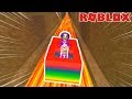 Roblox: Ride Slide Down In A Box 999,999,999 Feet / WHAT'S AT THE END?!