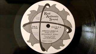 Brigadier Jerry - Jamaica Jamaica - RAS 12" w/ Version 1984