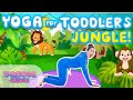 Yoga time jungle safari kids yoga and nursery rhymes  cosmic kids