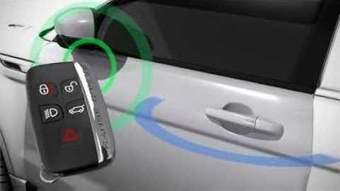 Range Rover Evoque Keyless Entry Tutorial
