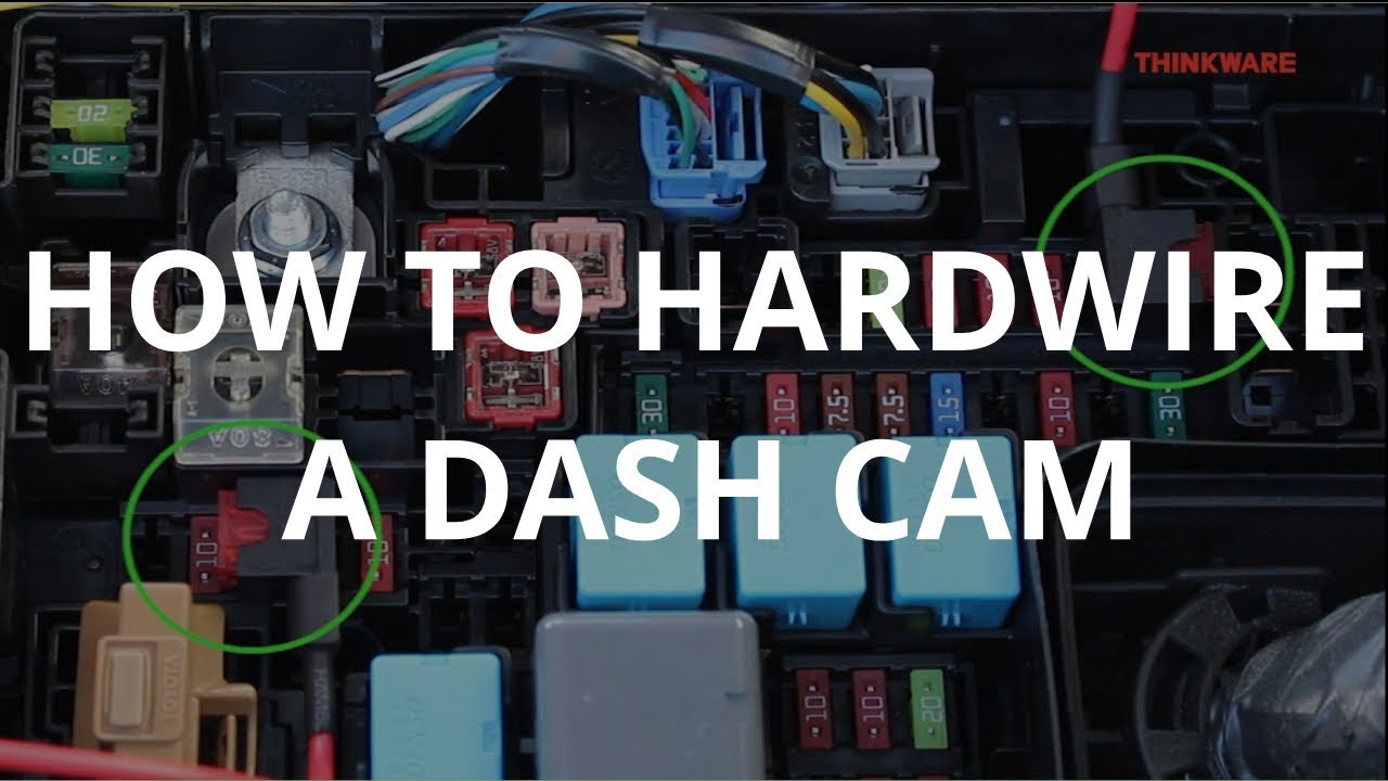 How to Hardwire a Dash Cam 
