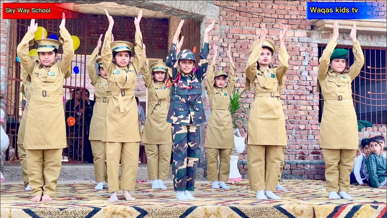 Tableau | Mehshar Tak Pakistan Rahay | Sehir Ali Bagga | Sky Way School Kandain Sian