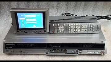 Panasonic DMR ES20 Dvd Recorder with Built in analog TV tuner