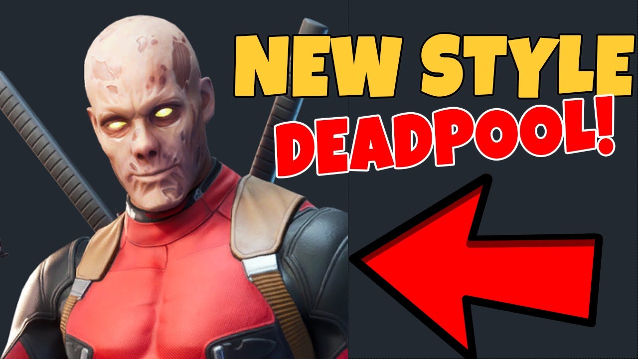 How to get DEADPOOL NO MASK Style (MASK - Unmasked) FORTNITE Deadpool Week 8 Challenges Guide - YouTube