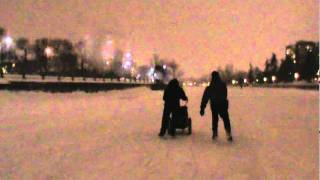 20120117 - Ottawa Rideau Canal Snowy Skate -3C  09.MPG